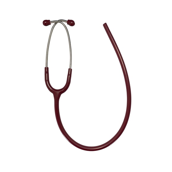 Tubo de PVC burdeos de 56 cm para estetoscopio Lane