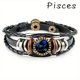 thumbnail image 1 of 12 Constellation Beaded Leather And Charm Bracelets,12 Styles Available, 1 of 5