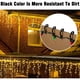 thumbnail image 2 of Xiao Hua 120 clips para Luces Navideñas para Exteriores - Ganchos para Luces Navideñas de Plástico Negro a Prueba de Clima, Usados para Ganchos de Cadena de Luces Decorativas de Navidad, 2 of 4