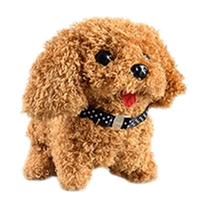 Bothyi - Figuras Educativas Electrónicas Divertidas Del Perro Del Animal Doméstico Para Los Regalos Del Festival De Los Juguetes De Los Niños Caniche