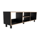 thumbnail image 5 of Rack TV 70" 160x47,5x35 Cm Negro Y Duna, 5 of 13