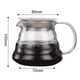 thumbnail image 2 of Jarra Decantadora V60 Jarra Cafetera Vidrio Y Goma 360ml, 2 of 2