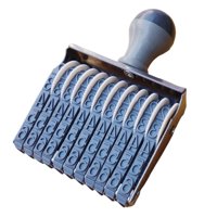 Bothyi - Sello De Número De Goma, Dispositivos De 11 Dígitos Para Hacer Tarjetas Artesanales Diy, Planificador De Fechas