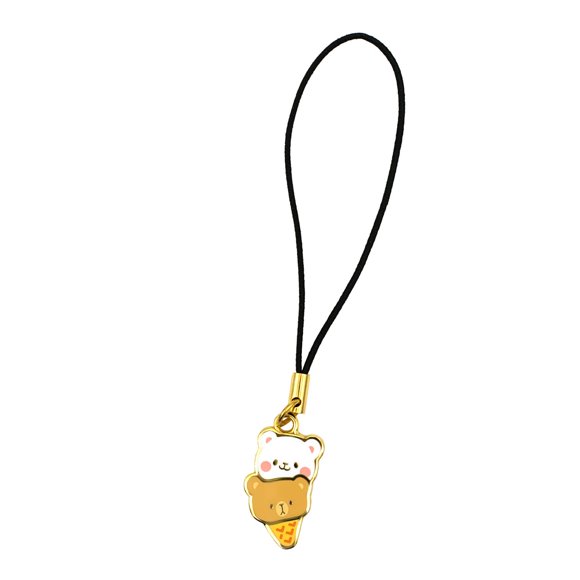 Charm para Celular Milkmochabear Helado Esmaltado 10 cm
