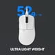 thumbnail image 3 of Mouse gamer Pulsar Xlite con cable 52 g 26000 DPI blanco, 3 of 6
