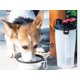thumbnail image 5 of Vaso de viaje para perros y gatos, 2 en 1, para agua y cereales, con dos cuencos plegables, portátil para viajes al aire libre, color negro, 5 of 6