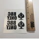 thumbnail image 3 of Set de Tatuajes Temporales SpadesCastle 39 Piezas, 6 Hojas, 3 of 4