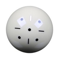 Magideal - Ejercitador De Taco De Pelota De Práctica De Billar, Herramienta De Práctica De Puntería, Entrenador De Golpes De Billar, Entrenador De Golpes De Taco 525 Mm