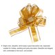 thumbnail image 4 of 10 piezas de lazos grandes de 7 pulgadas para envolver regalos con cinta de organza dorada y blanca para bodas, Navidad y fiestas, 4 of 6