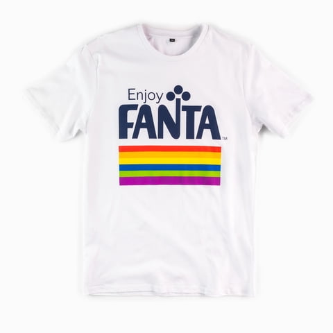 Polera Hombre You Coca Cola Blanco