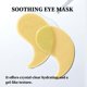 thumbnail image 4 of Mascarilla para ojos XMXueMei 2 pares de parches hidratantes dorados, 4 of 7