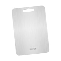 Magideal - Tabla De Cortar De Cocina, Tabla De Repostería, Verduras, Tapete Para Cortar Pan De Doble Cara, Carne, Tabla De Cortar De Acero Inoxidable, Tapete Par M