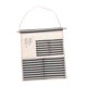 thumbnail image 1 of puerta de lino de algodón colgante de pared bolsa de almacenamiento organizador casero 4 bolsillos - azul, 1 of 3