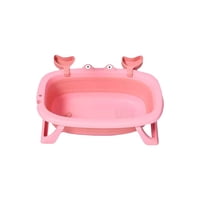 Decoideasemi - Bañera Tina Bebe Plegable Plegable Cangrejo Rosa