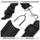 thumbnail image 3 of Unique Bargains 1Pc Cinturón de Seguridad Doble para Perros Nylon Doble Restricción de Cabezal de Coche para Mascotas Negro, 3 of 6