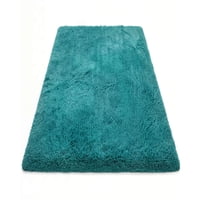 Genérico - Alfombra Peluda 180X200 Premium Color Turquesa 2