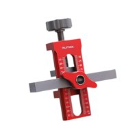 Magideal - Plantilla Para Herrajes De Gabinetes Herramienta De Instalación De Gabinetes Versátil Portátil Fácilmente Ajustable Para Proyectos De Muebles Aleación Estilo D