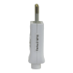 thumbnail image 3 of Enchufe Macho Blanco 2P+T 10 Amp 250v bco, 3 of 3