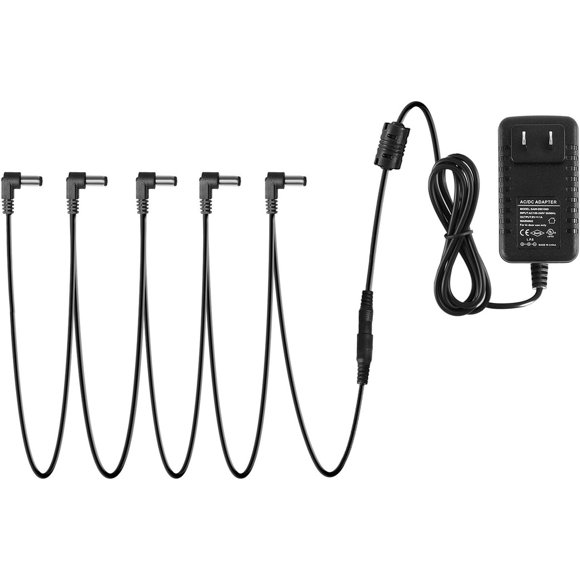 Adaptador Donner DPA1 9V 1A con cadena Daisy Chain