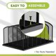 thumbnail image 3 of Organizador de archivos MINDEPOT de 7 secciones con malla, negro, 1 unidad, 3 of 7