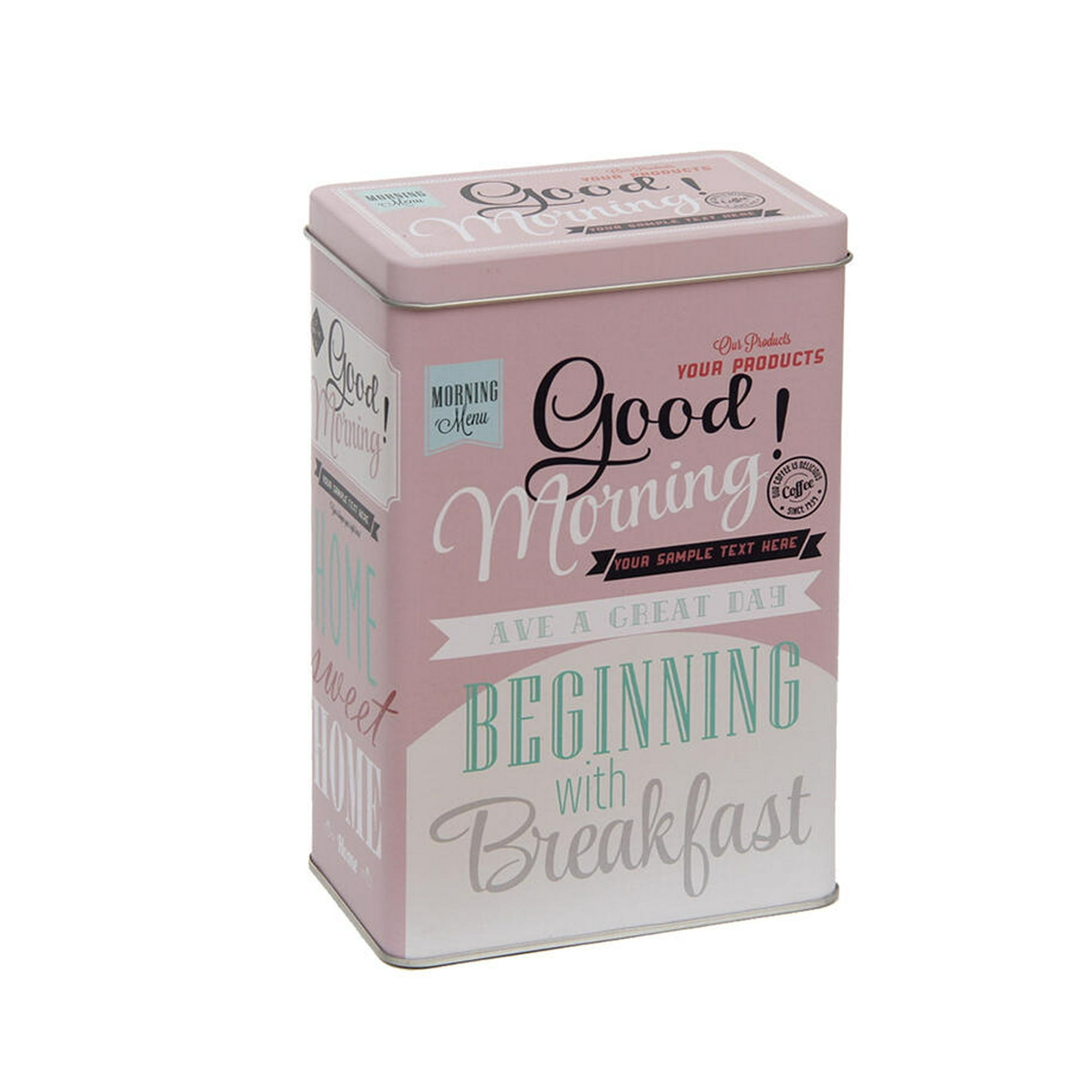 Vgo - Lata Decorativa 12.5x8 Cm