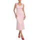thumbnail image 2 of INSPIRE CHIC Vestidos ajustados de noche sin mangas con cuello cuadrado y estampado de corazones para mujer, blanco, talla S, 2 of 5