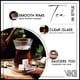 thumbnail image 3 of Juego de vasos de té turco Vikko, 6 tazas, 160 ml, y platillos con detalles dorados, 3 of 7