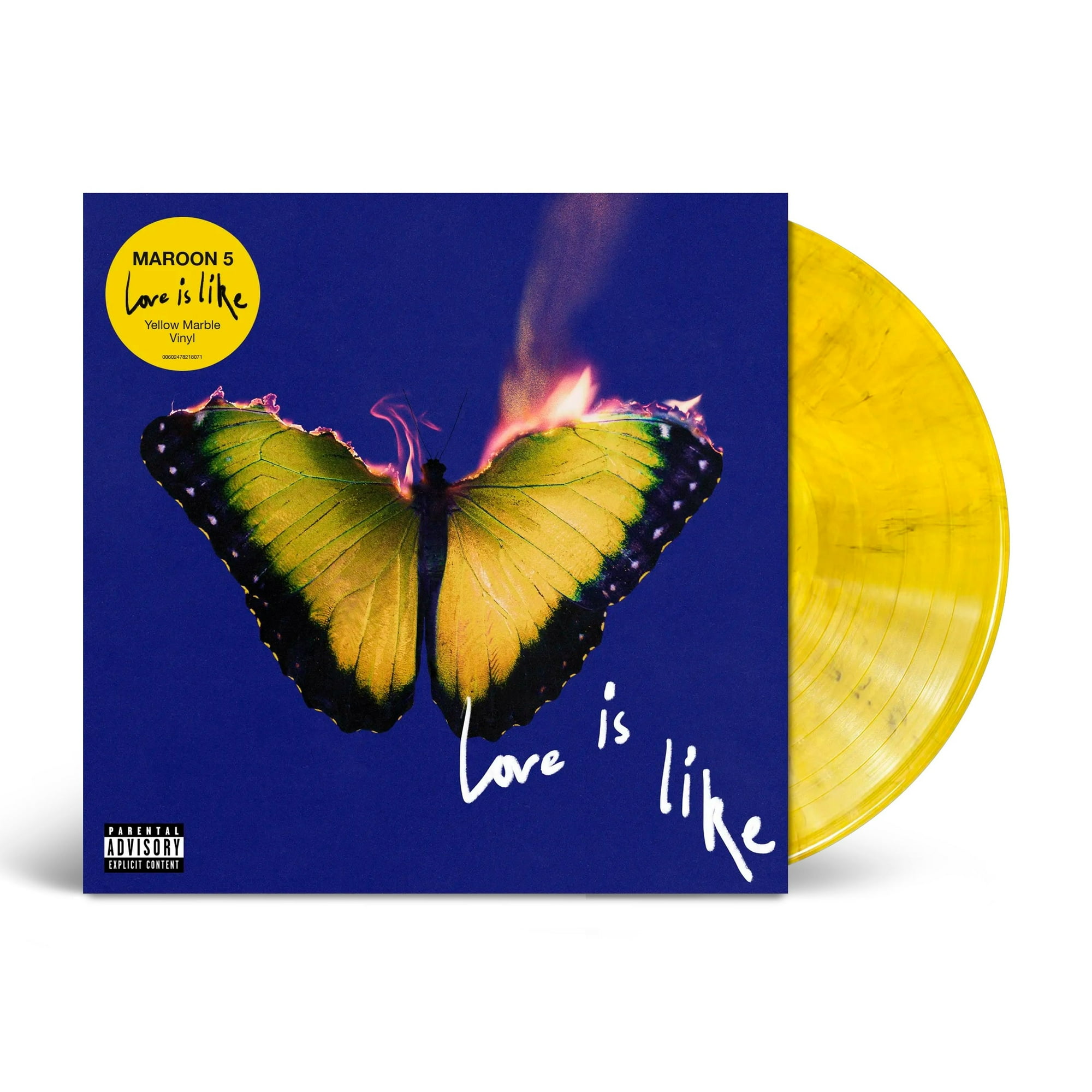 Hitway Music - Maroon 5 - Love Is Like (yellow Marbled Vinyl) | Vinilo