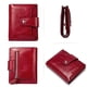 thumbnail image 3 of Cartera Bostanten De Piel Para Mujer Con Bloqueo Rfid Color Rojo, 3 of 8