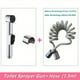 thumbnail image 1 of 1 Set, Handheld Bidet Sprayer For Toilet, Adjustable Water Pressure Control With Bidet Hose For Feminine Wash, Cloth Diaper Bidet Toilet Sprayer, With / Without Hose, 1 of 4