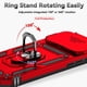thumbnail image 3 of Funda Resistente Anillo Soporte iPhone 17 Pro Privacidad Cámara Montaje Magnético Rojo, 3 of 6