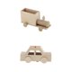 thumbnail image 2 of 2Pcs Soporte De Pluma De Madera Sin Terminar Ni?os DIY Craft Supply Train And Car, 2 of 5
