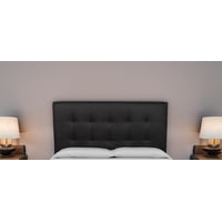 Diseños Valestrini - Respaldo Dos Plazas Lino Negro