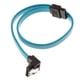 thumbnail image 5 of Cable SATA III De 6,0 Gbps En ángulo Recto De 90 Grados Con Pestillo De Bloqueo Azul De 305 Mm, 5 of 5