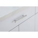 thumbnail image 3 of Tiradores de barra Elegant Decor Dior de 16 cm, níquel cepillado, juego de 10, 3 of 6