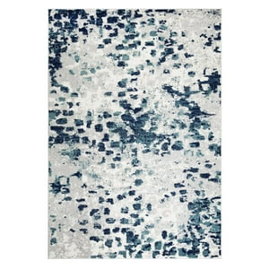 Modalfo - Alfombra Florida Azul 120 X 180 Cm