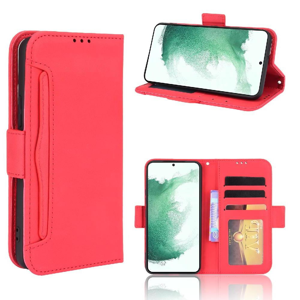 Funda Tipo Billetera Foxdock Para Samsung Galaxy S22 5g – Tapa Flip Con Tarjetero