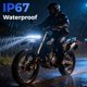 thumbnail image 3 of Barra de luz LED de 6 pulgadas, haz tipo flood, aluminio, luz blanca de 6000 K, 18 W, 3 of 3