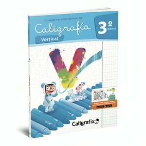 Editorial Caligrafix - Texto Caligrafia Vertical 3º Basico- Interactivo /499