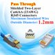thumbnail image 3 of Conectores de paso Cat6 Cat6A RJ45, paquete de 100 unidades, Gaobige, 3 of 6