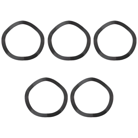 Ioensy - 5 Uds Mtb Bicicleta Soporte Inferior Onda Arandela Bicicleta Manivela Espaciador Interior 24,2Mm