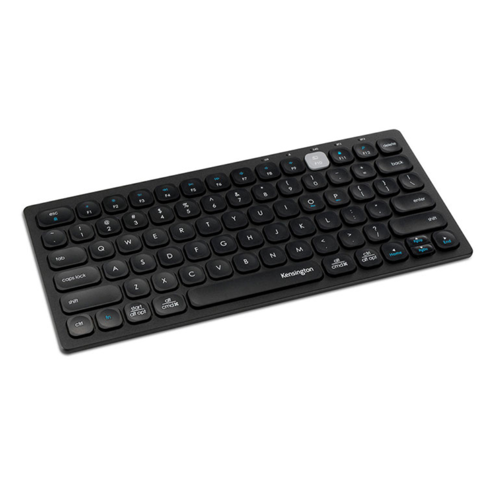 Kensington - Teclado Inalambrico Compacto 3 Conexiones Black 27662
