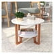 thumbnail image 2 of Mesa de Centro Felini Metal Blanca, 2 of 3