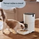 thumbnail image 2 of Comedero automático para gatos Pitpet 6L con pantalla LCD y grabadora de voz, 2 of 3