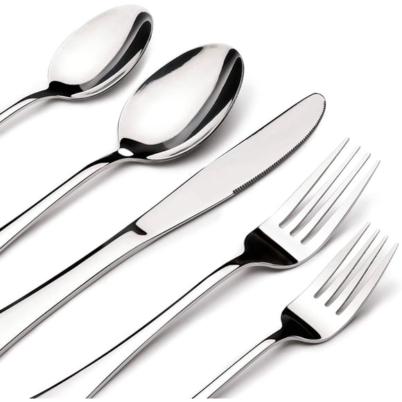 Juego de cubiertos Stilloye 60 piezas para 12 piezas de acero inoxidable