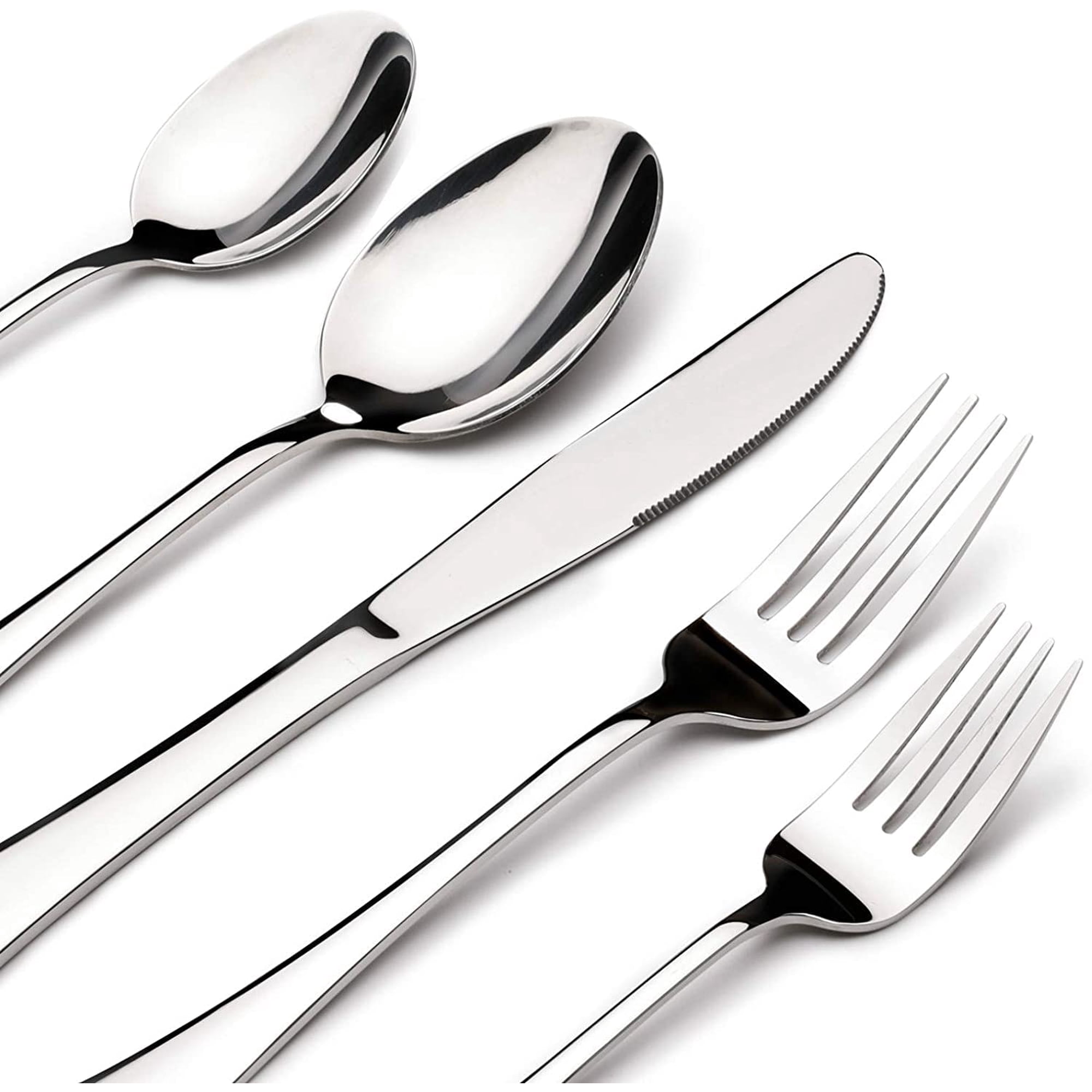 Juego De Cubiertos Stilloye 60 Piezas Para 12 Piezas De Acero Inoxidable