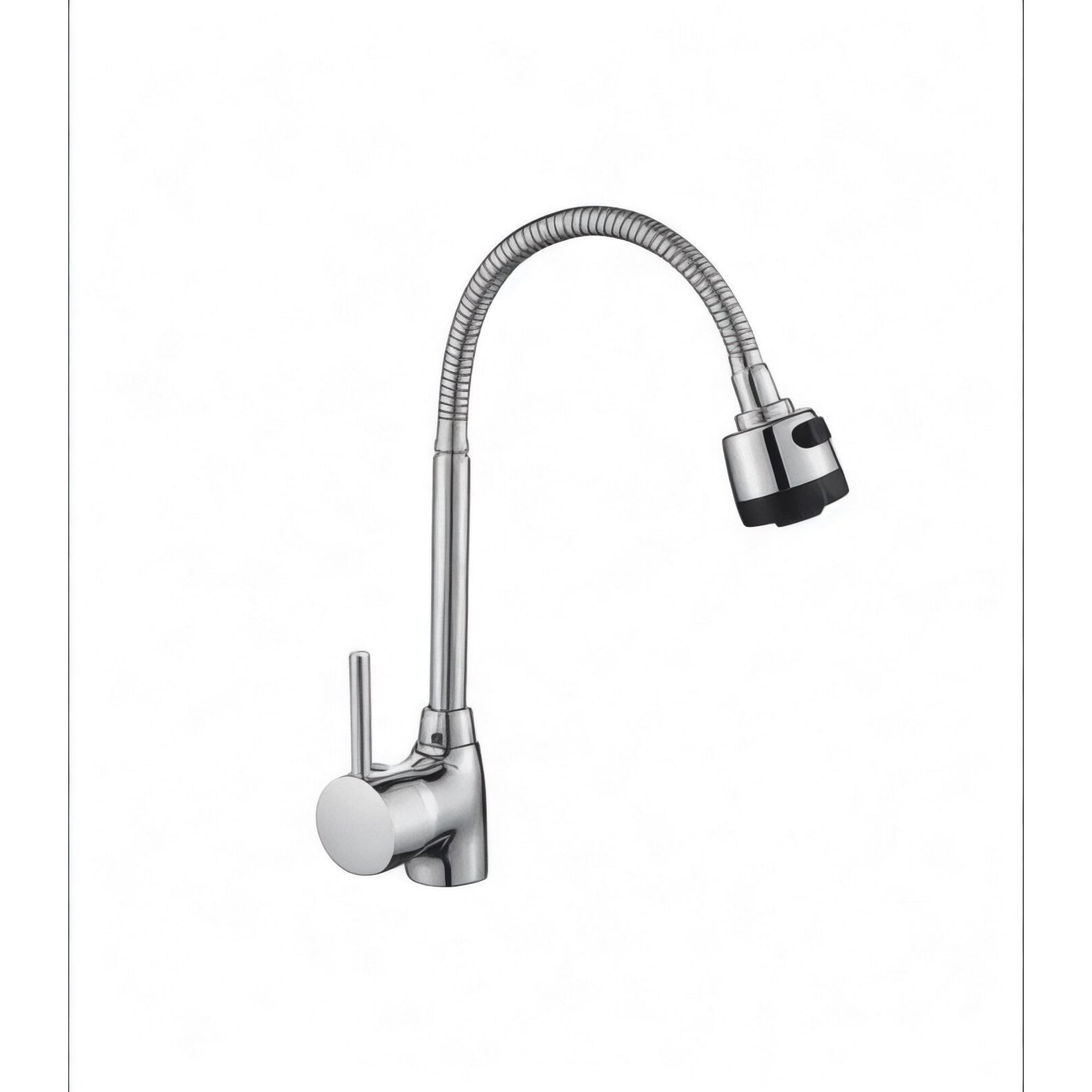 Alday - Llave Monomando Para Lavaplatos Flexible Con Cuello Cisne