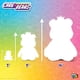 thumbnail image 5 of Peluche Care Bears x Stranger Things Cheer Bear as Eleven 23 cm, 5 of 5