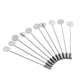 thumbnail image 3 of 10Pcs Plata Solapa Palo Base Broche Pegamento En El Collar Traje Solapa Pin 10mm, 3 of 3