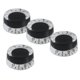 thumbnail image 2 of Perillas De Velocidad De Guitarra 4 Piezas Para Les Paul Black, 2 of 5